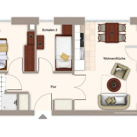 Ferienvillen Anna Duene Ferienvillen Anna Duene 1-08 Apartment