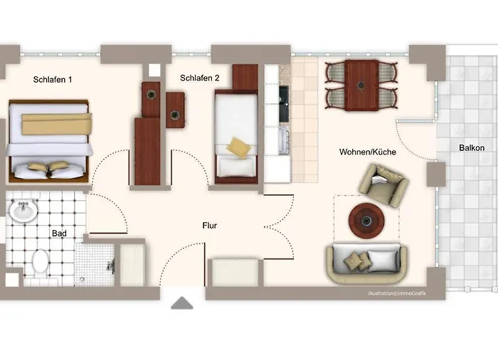 Ferienvillen Anna Duene Ferienvillen Anna Duene 1-08 Appartement